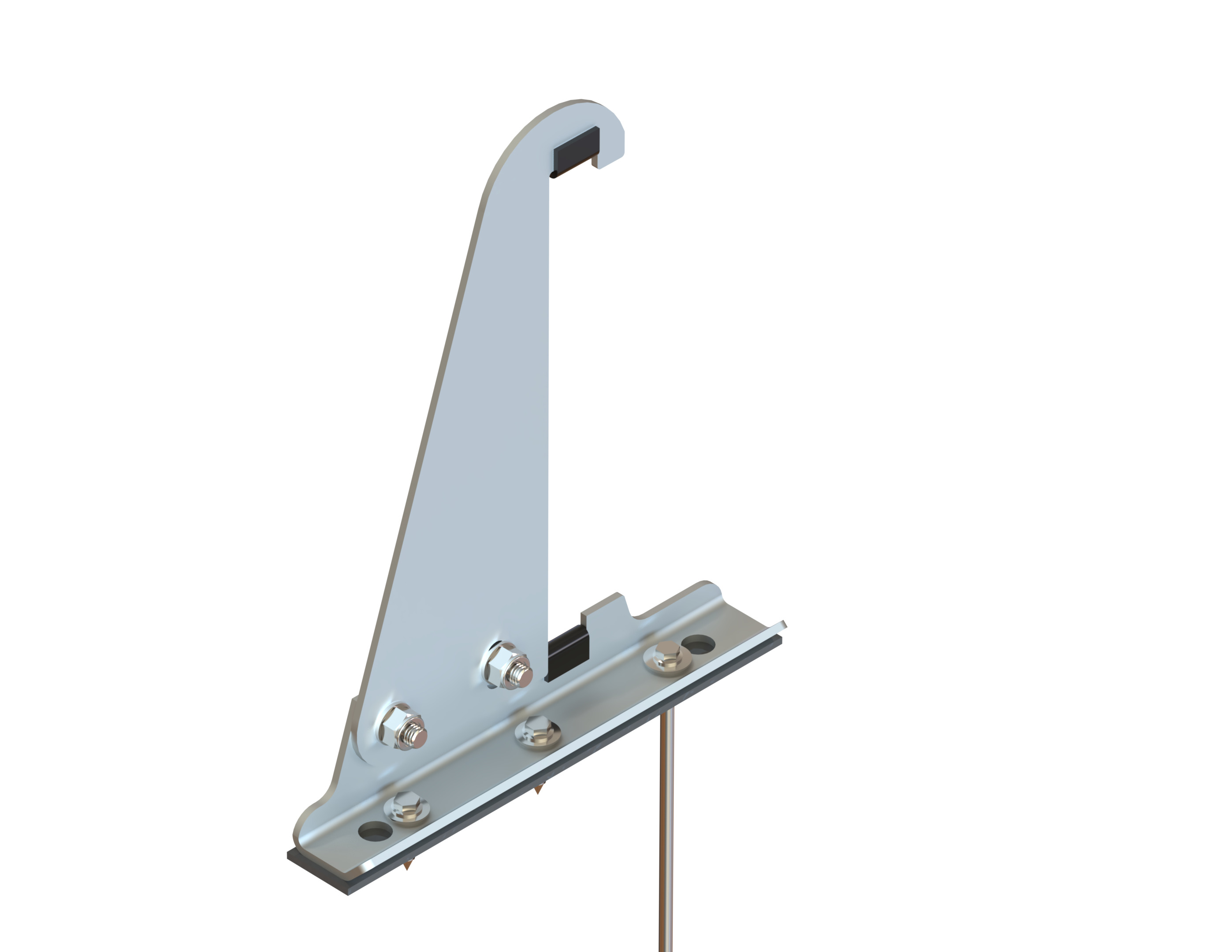 Produktbild - Artikel verz. Schneefangstützen für Trapezprofile